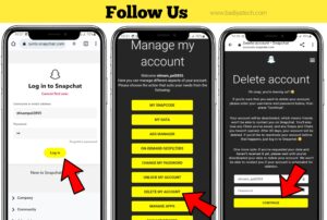 Snapchat account delete kaise kare 